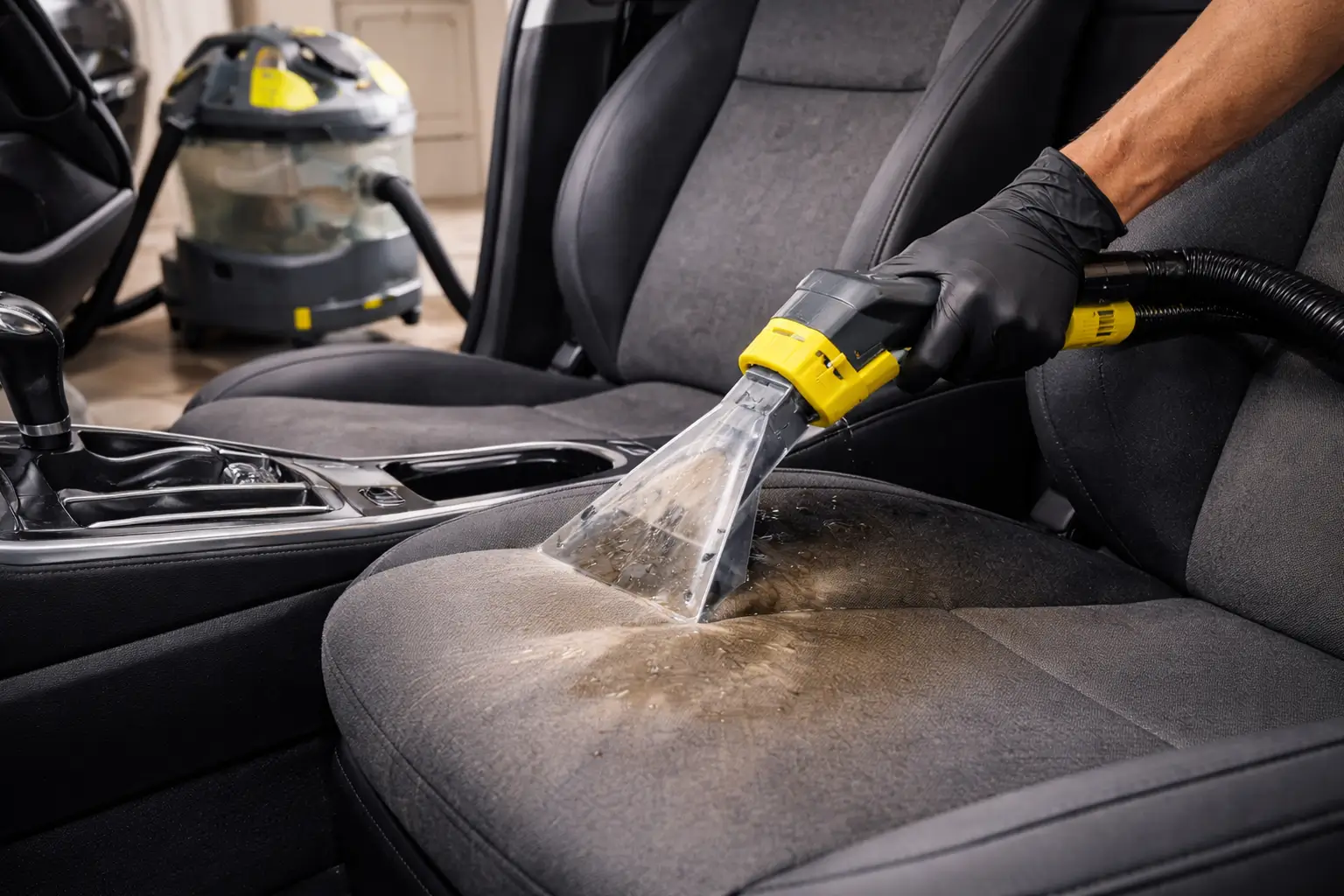 Higienização de estofado automotivo com ozonização em Pradópolis e região